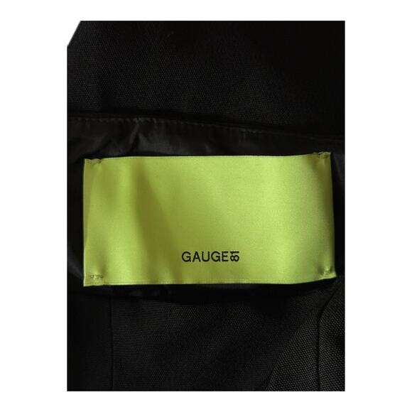 Gauge81 dress Natal draped grain de poudre minidress black size 40 (US 10) - Picture 4 of 9